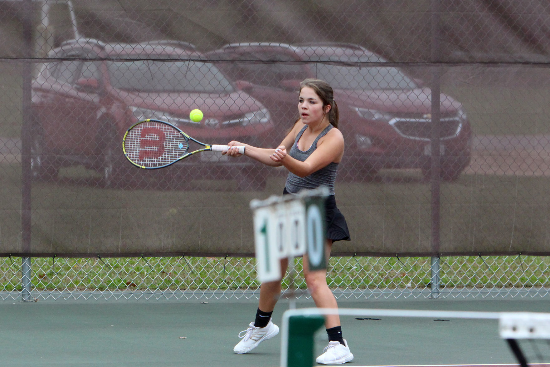 Altoona at Menomonie girls tennis 10-3-19